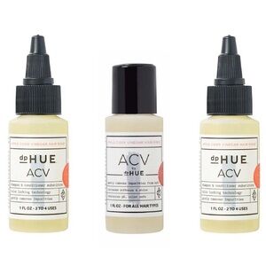 dpHUE Mini Apple Cider Vinegar Hair Rinse Bundle - 3 x 1 fl oz Bottles